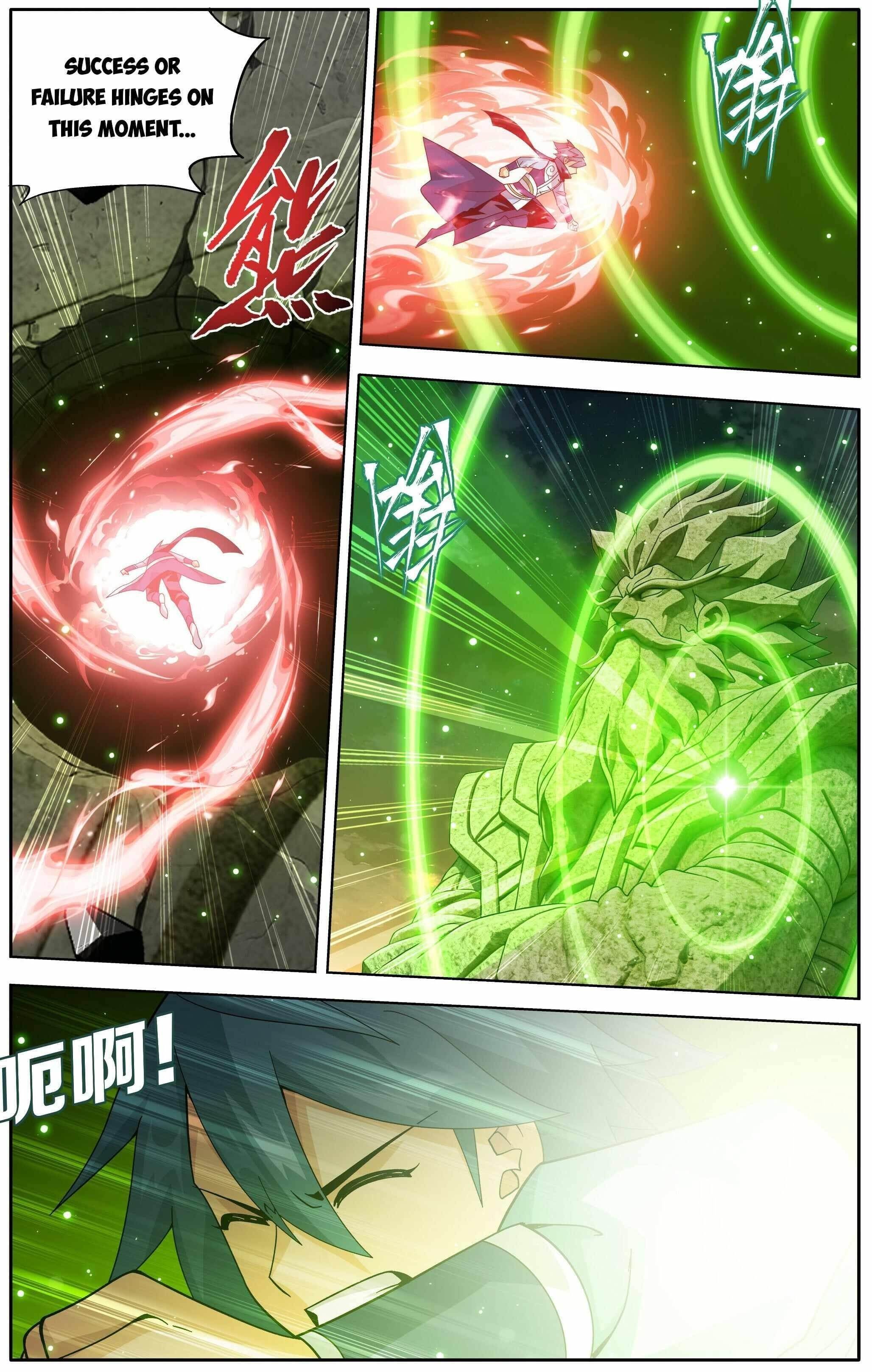 BATTLE THROUGH THE HEAVENS Chapter 493 - Page 4 in English