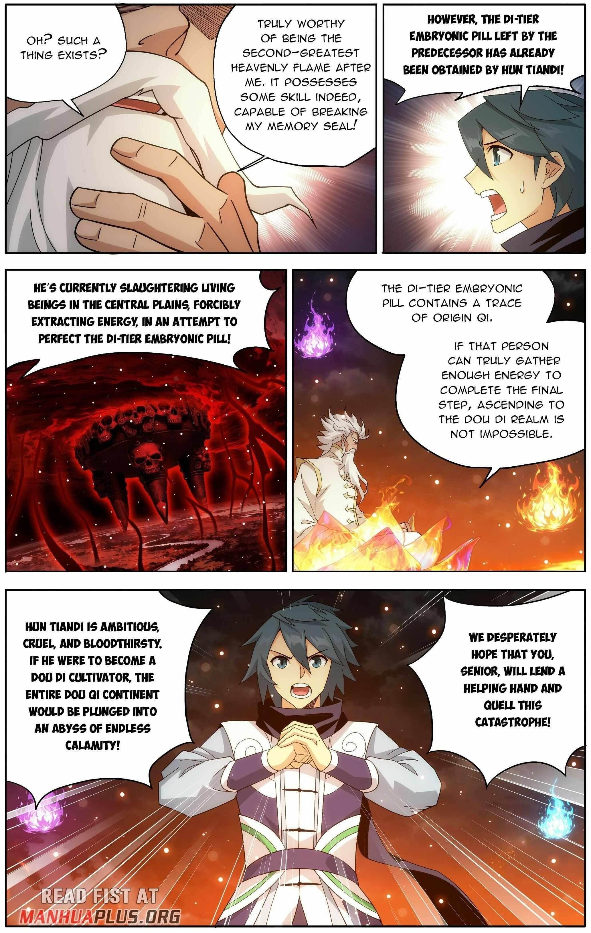 BATTLE THROUGH THE HEAVENS Chapter 494 - Page 8 in English