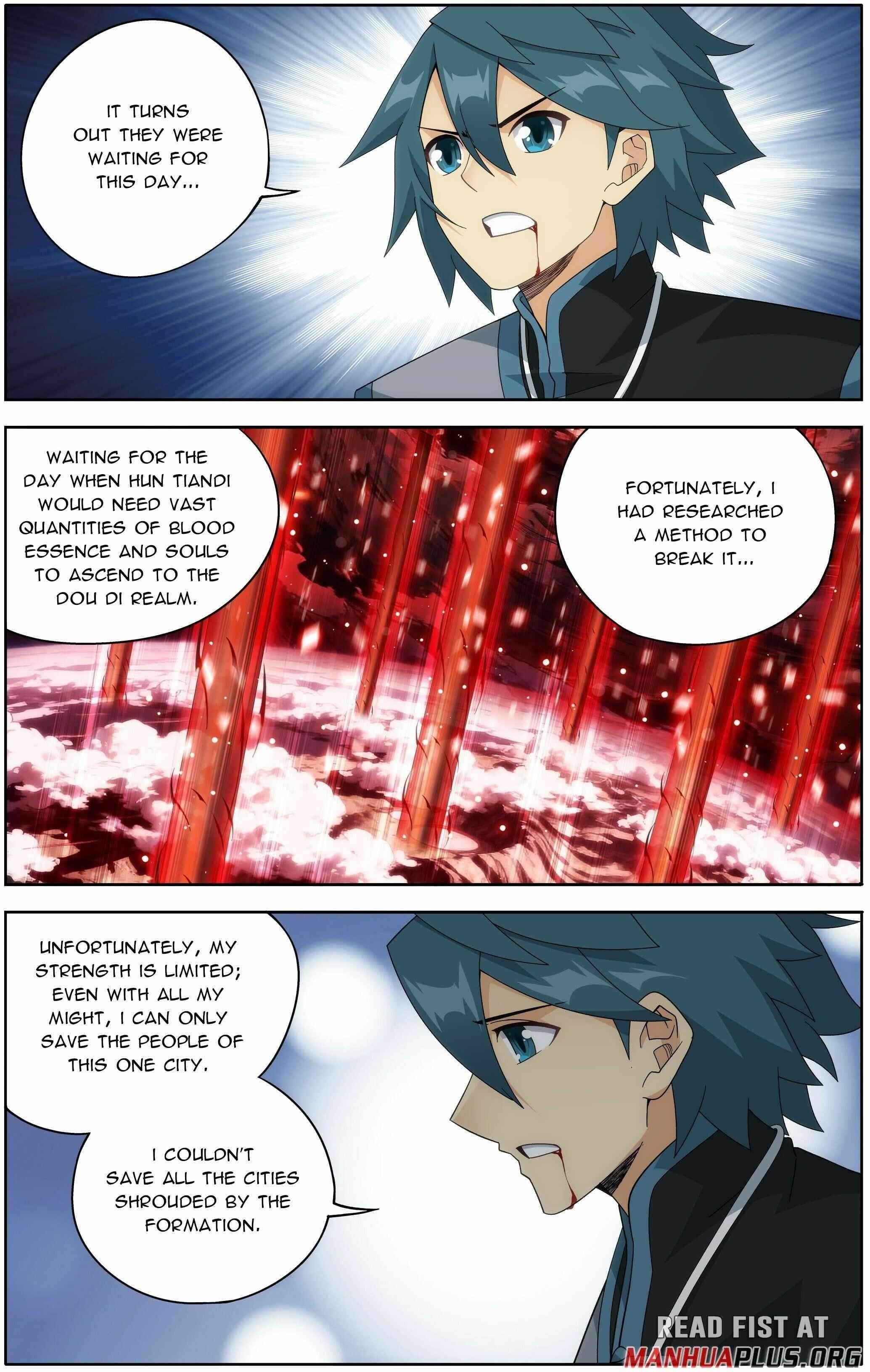 BATTLE THROUGH THE HEAVENS Chapter 496 - Page 18 in English