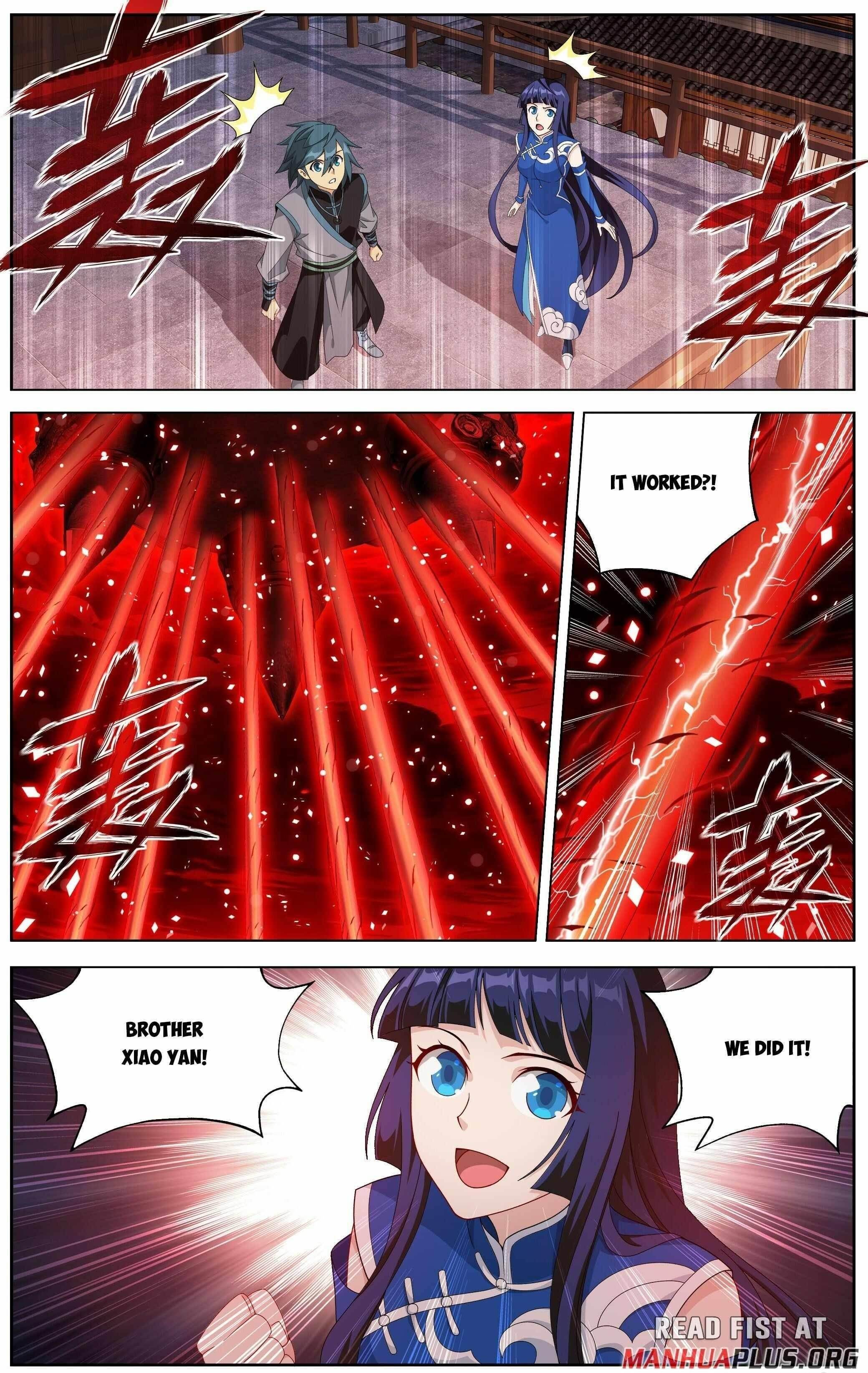 BATTLE THROUGH THE HEAVENS Chapter 497 - Page 10 in English