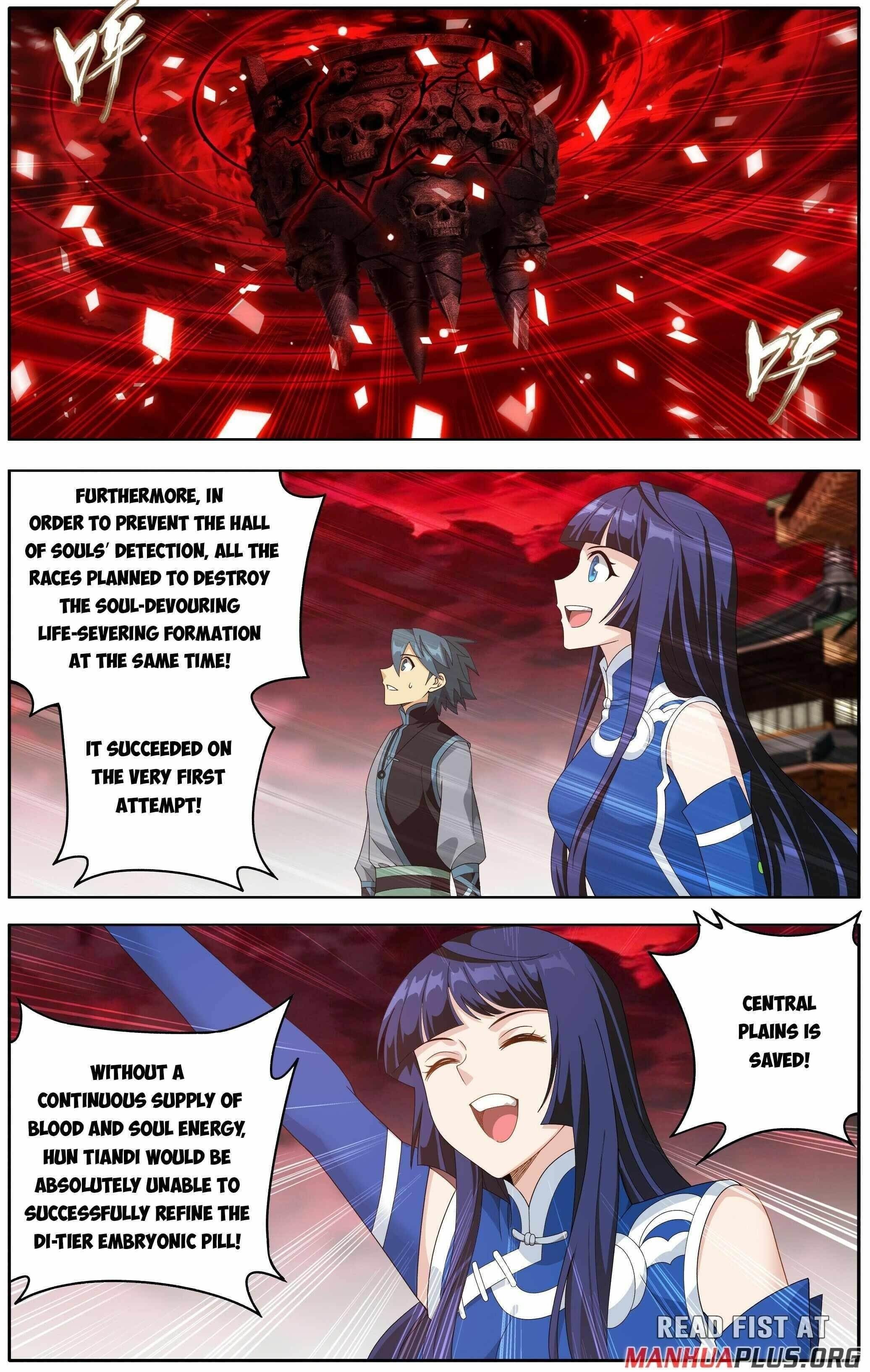 BATTLE THROUGH THE HEAVENS Chapter 497 - Page 12 in English