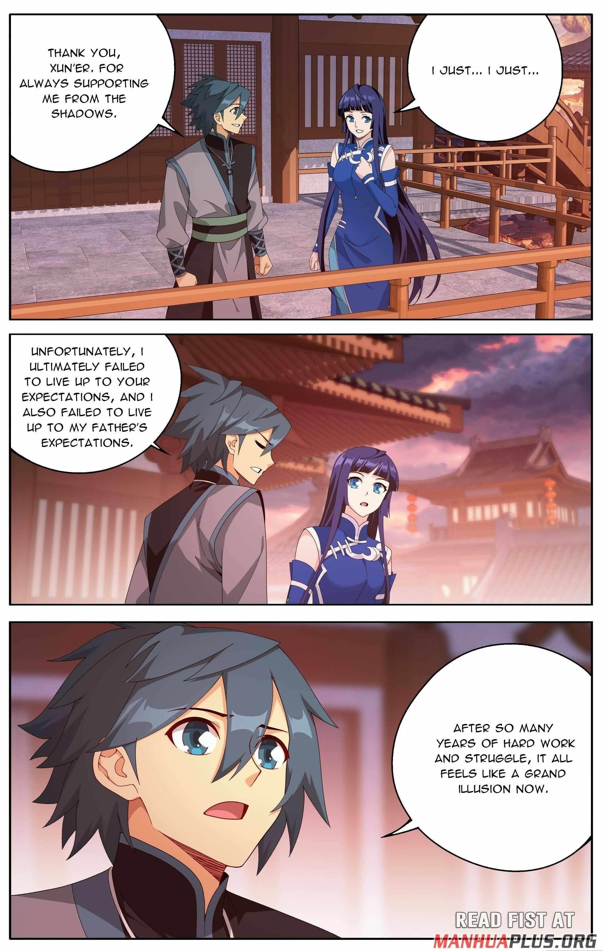 BATTLE THROUGH THE HEAVENS Chapter 497 - Page 4 in English