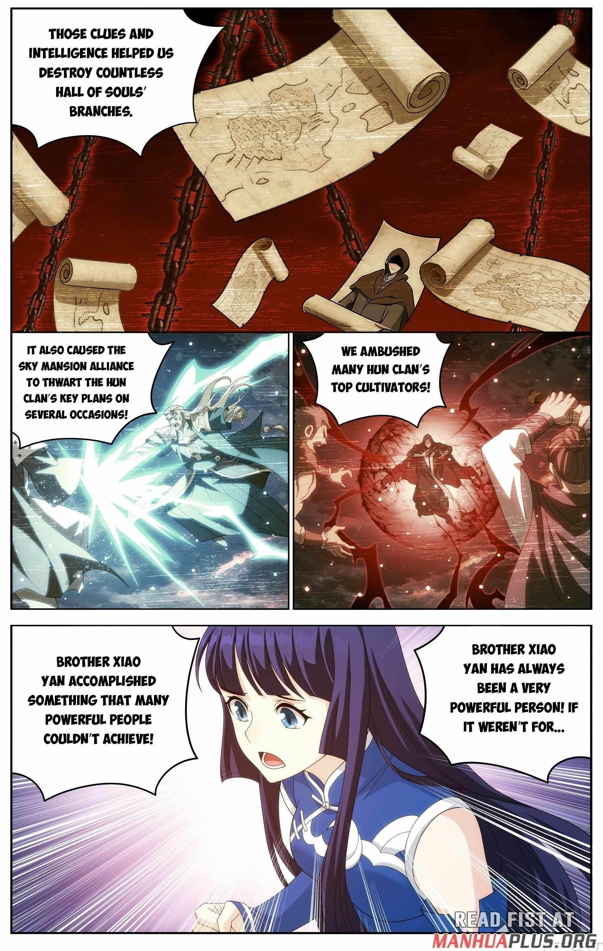 BATTLE THROUGH THE HEAVENS Chapter 497 - Page 6 in English