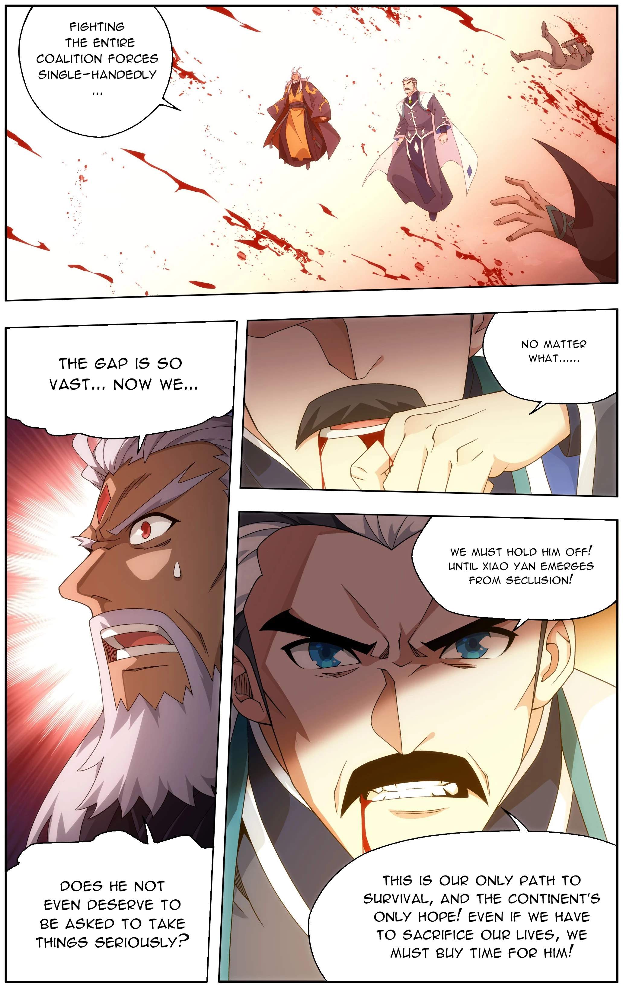 BATTLE THROUGH THE HEAVENS Chapter 511 - Page 13 in English