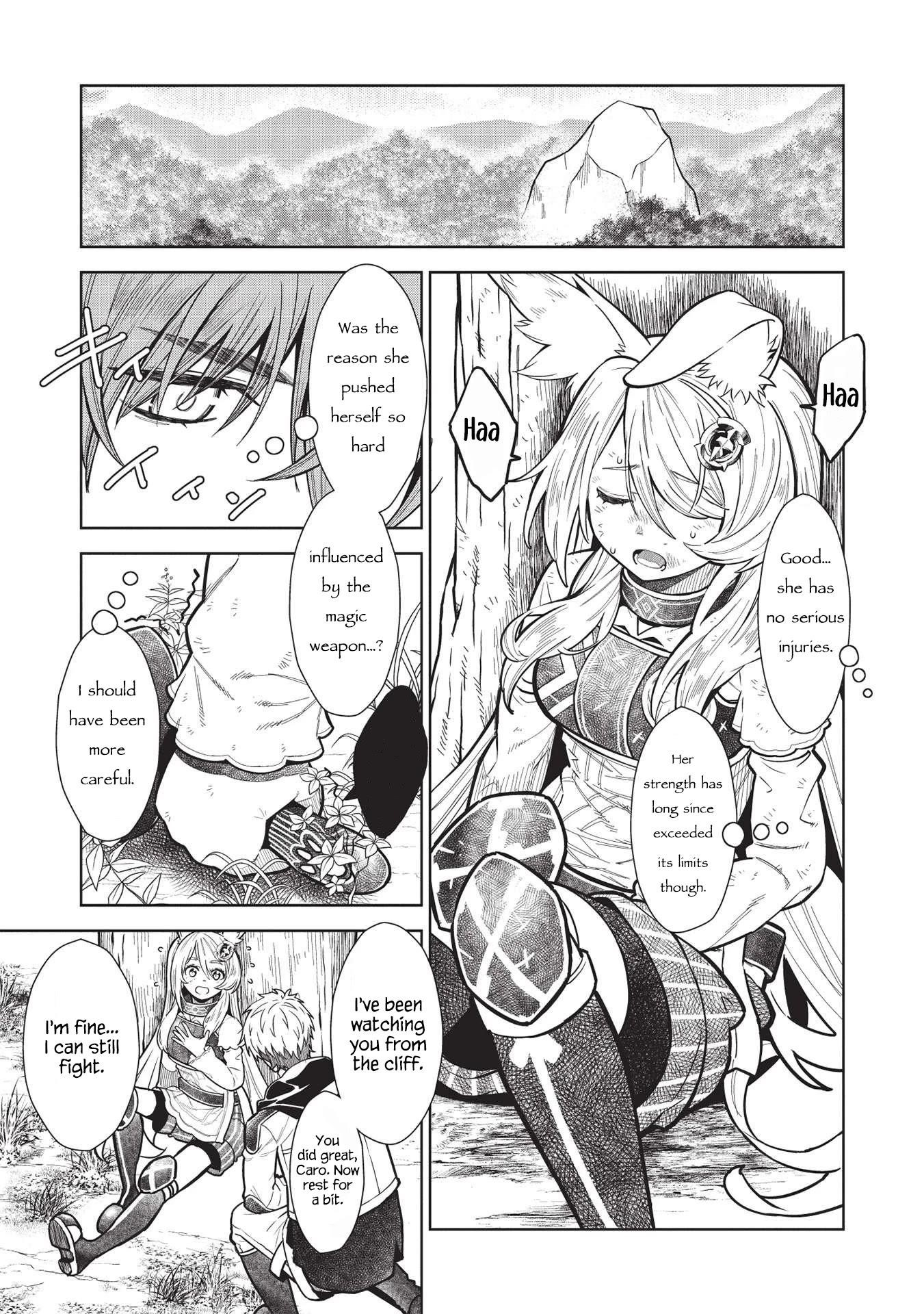 Break Through In Another World With Magical Eyes And Bullets!! Chapter 14.4 - Page 13 in English