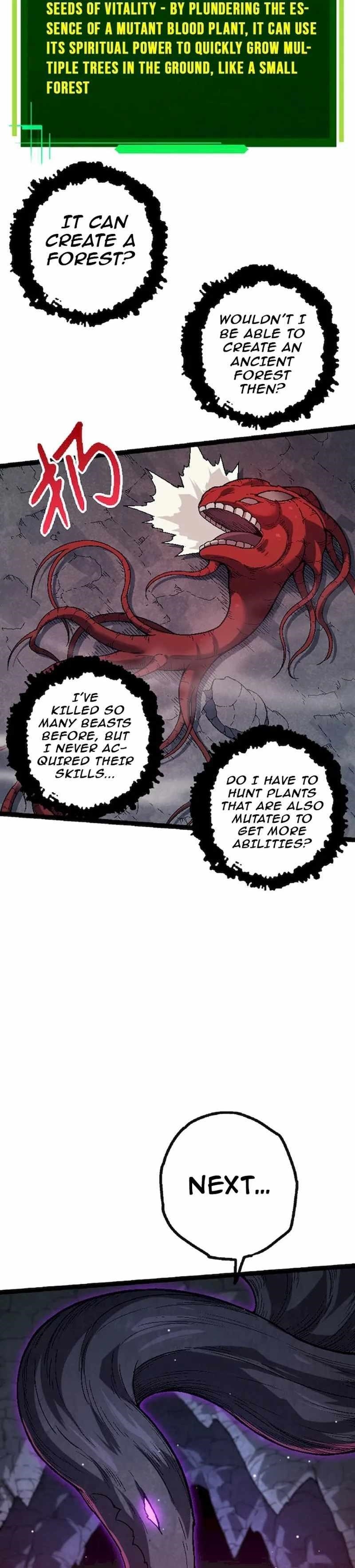 Evolution Begins With a Big Tree Chapter 45 - Page 23 in English