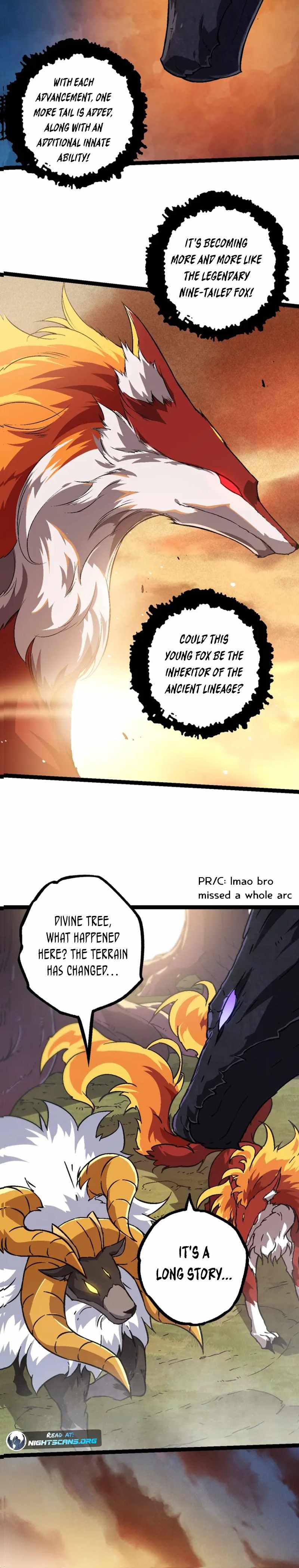 Evolution Begins With a Big Tree Chapter 74 - Page 9 in English