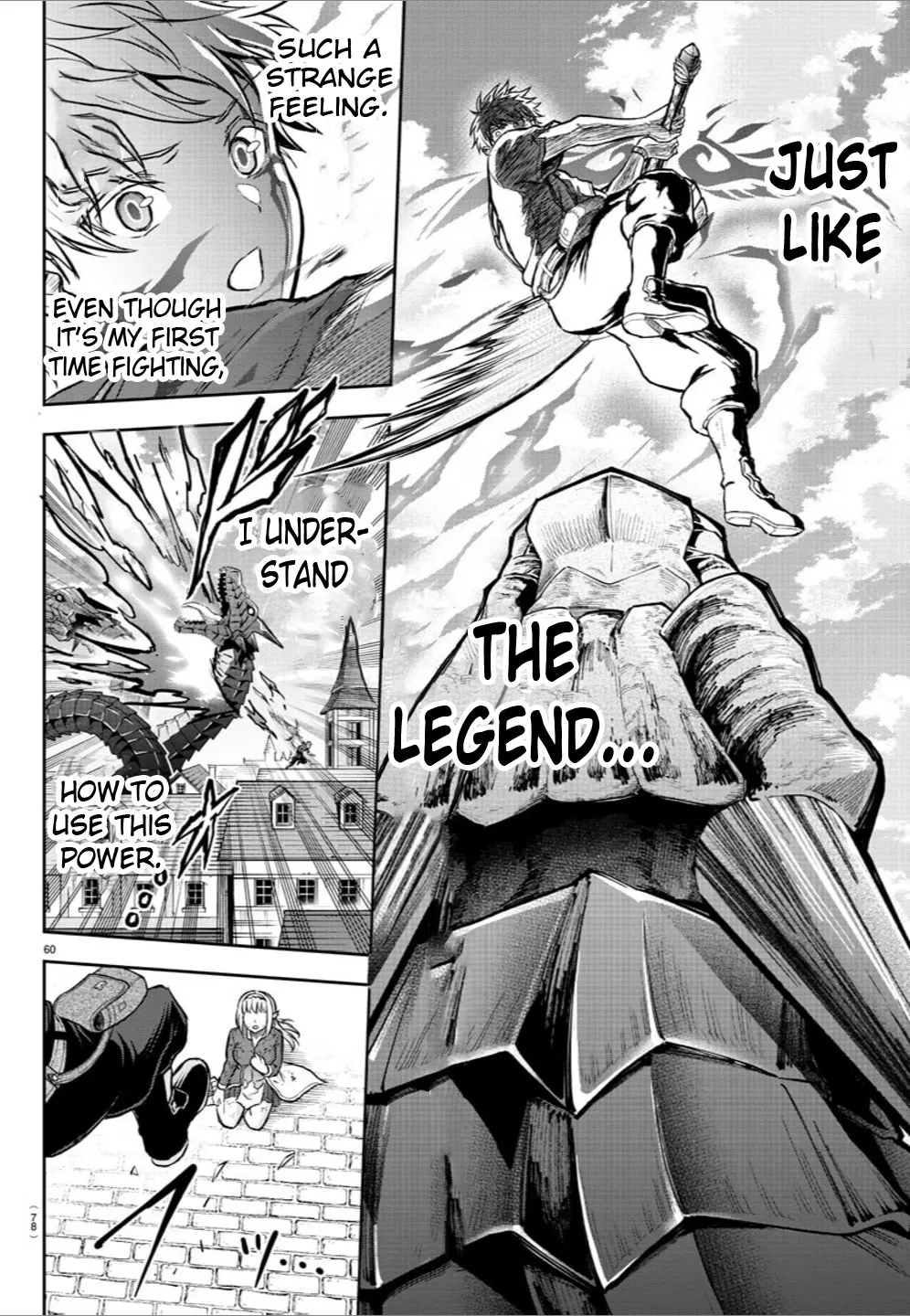 Cherry Hero and the "Holy" Sword Chapter 1 - Page 60 in English