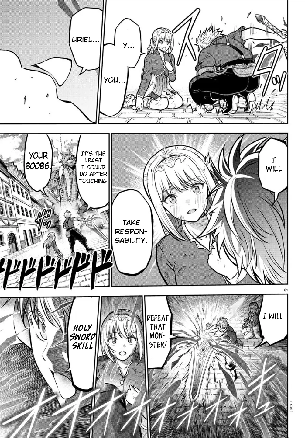 Cherry Hero and the "Holy" Sword Chapter 1 - Page 61 in English