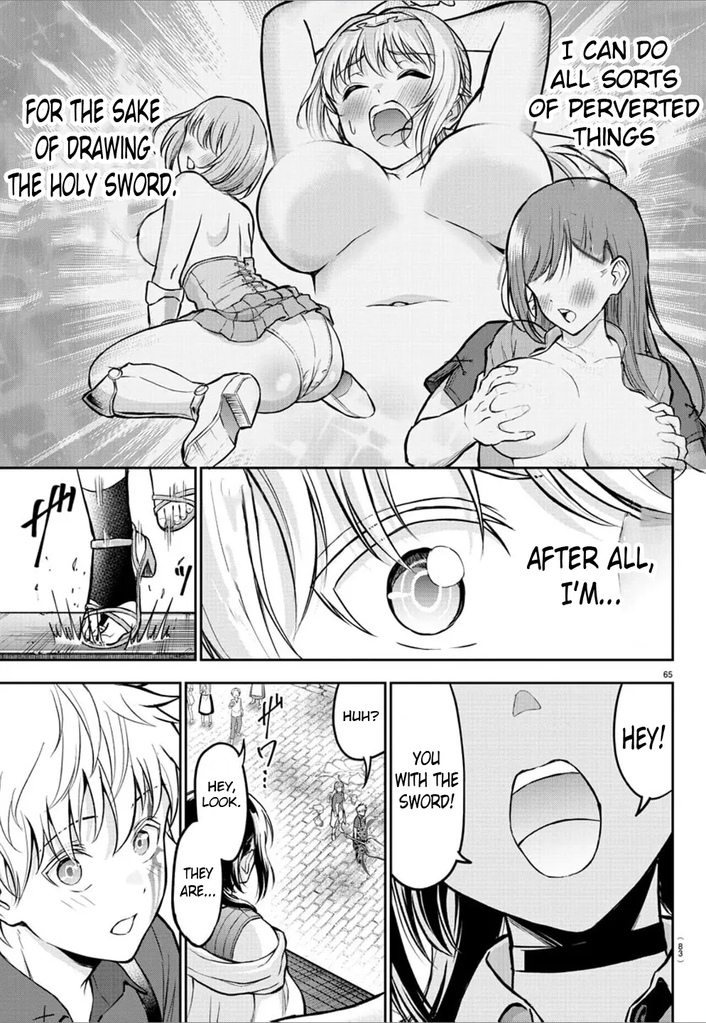 Cherry Hero and the "Holy" Sword Chapter 1 - Page 64 in English