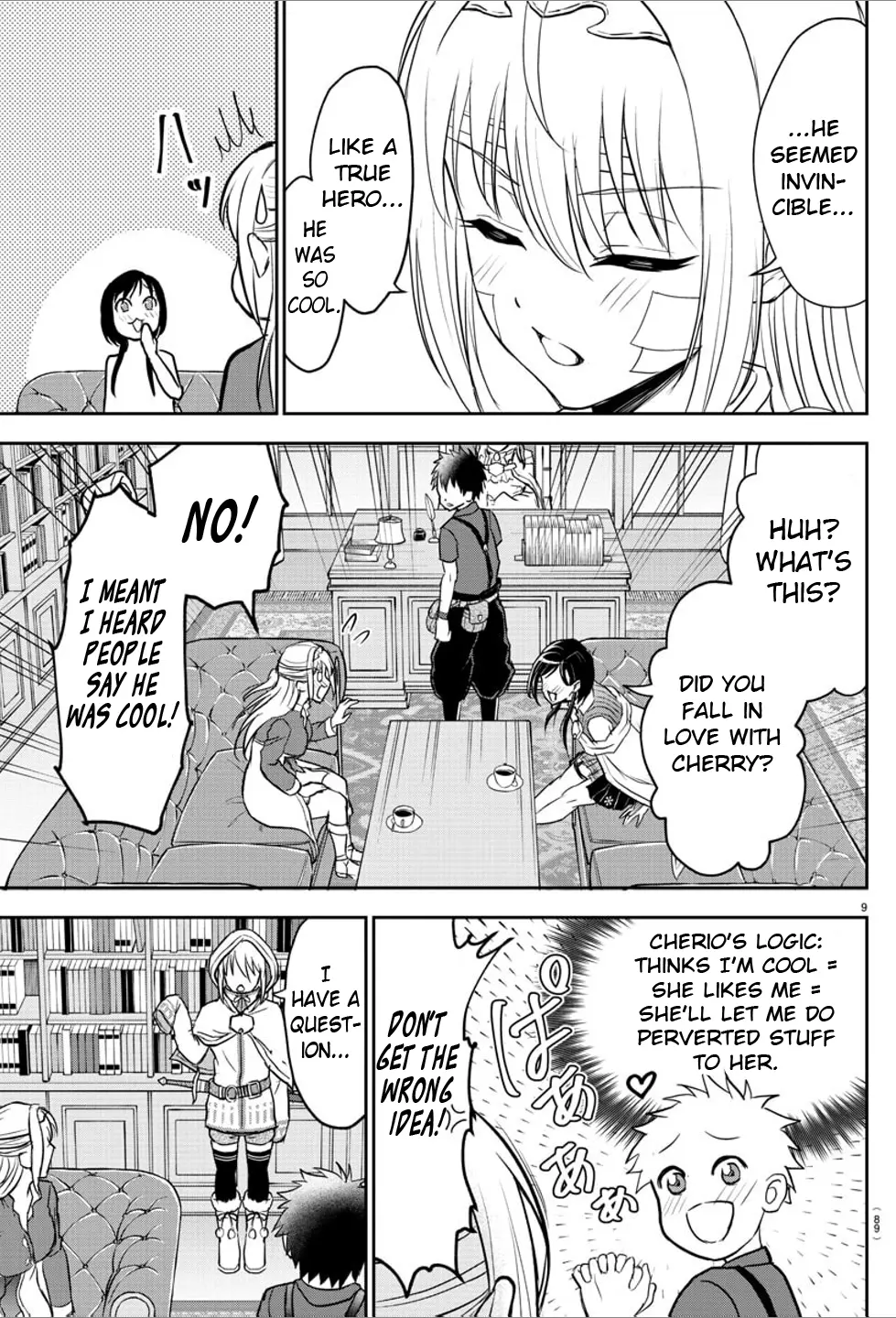 Cherry Hero and the "Holy" Sword Chapter 2 - Page 10 in English