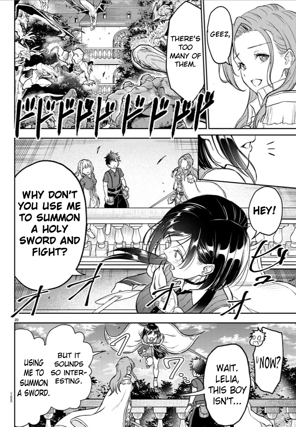 Cherry Hero and the "Holy" Sword Chapter 2 - Page 21 in English