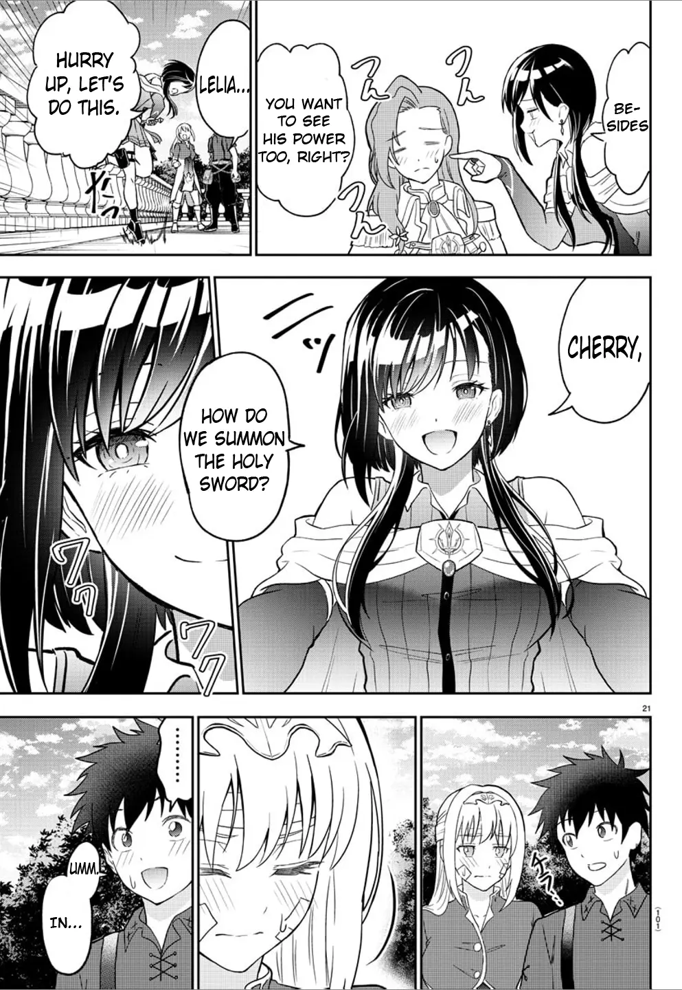 Cherry Hero and the "Holy" Sword Chapter 2 - Page 22 in English