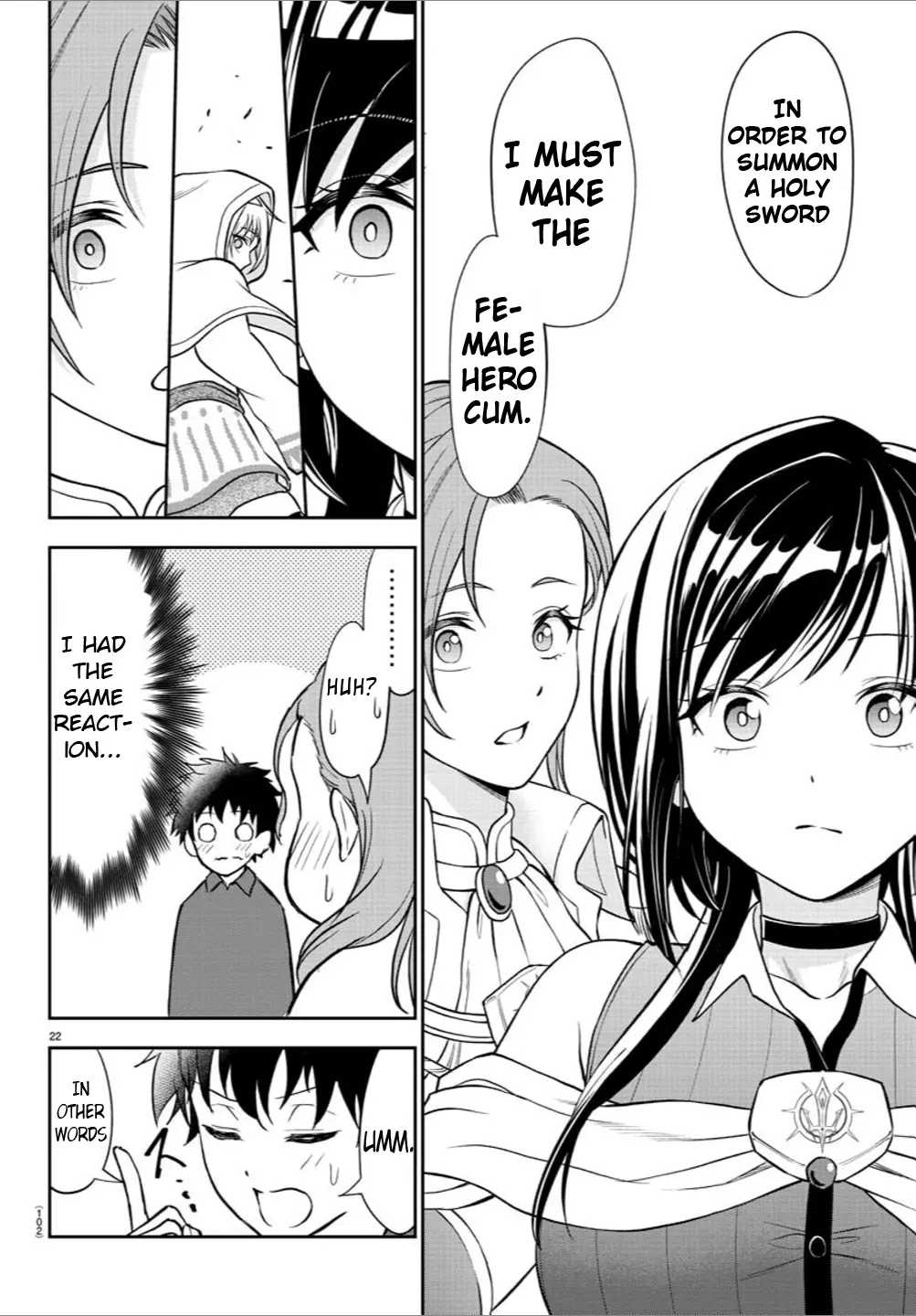 Cherry Hero and the "Holy" Sword Chapter 2 - Page 23 in English