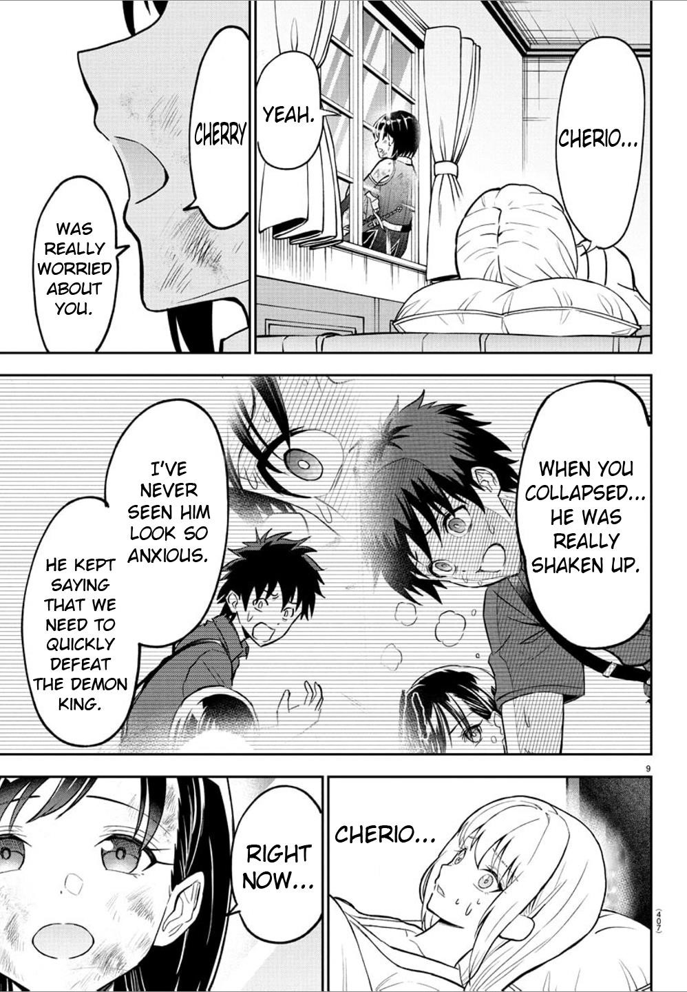 Cherry Hero and the "Holy" Sword Chapter 25 - Page 9 in English
