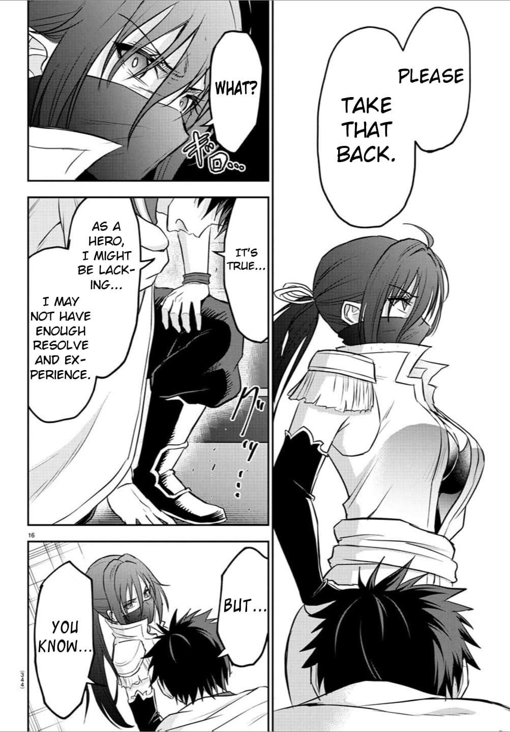 Cherry Hero and the "Holy" Sword Chapter 36 - Page 16 in English