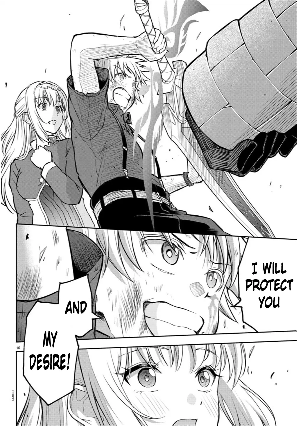 Cherry Hero and the "Holy" Sword Chapter 4 - Page 16 in English