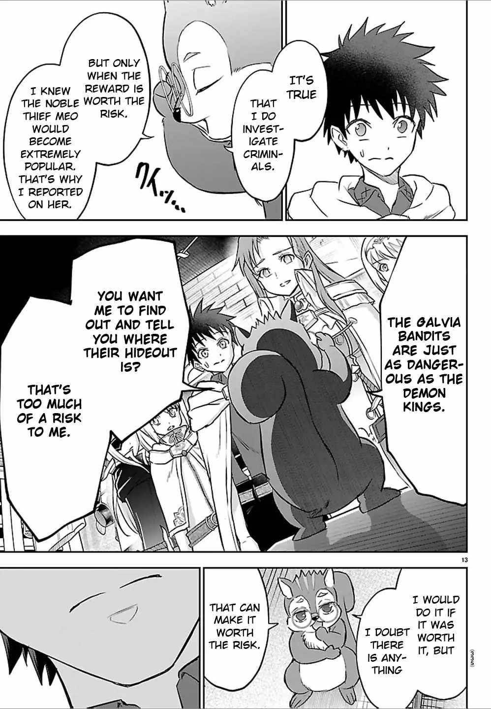Cherry Hero and the "Holy" Sword Chapter 47 - Page 13 in English