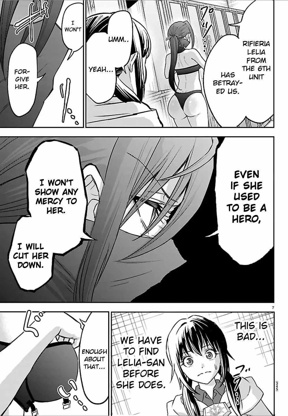 Cherry Hero and the "Holy" Sword Chapter 49 - Page 7 in English