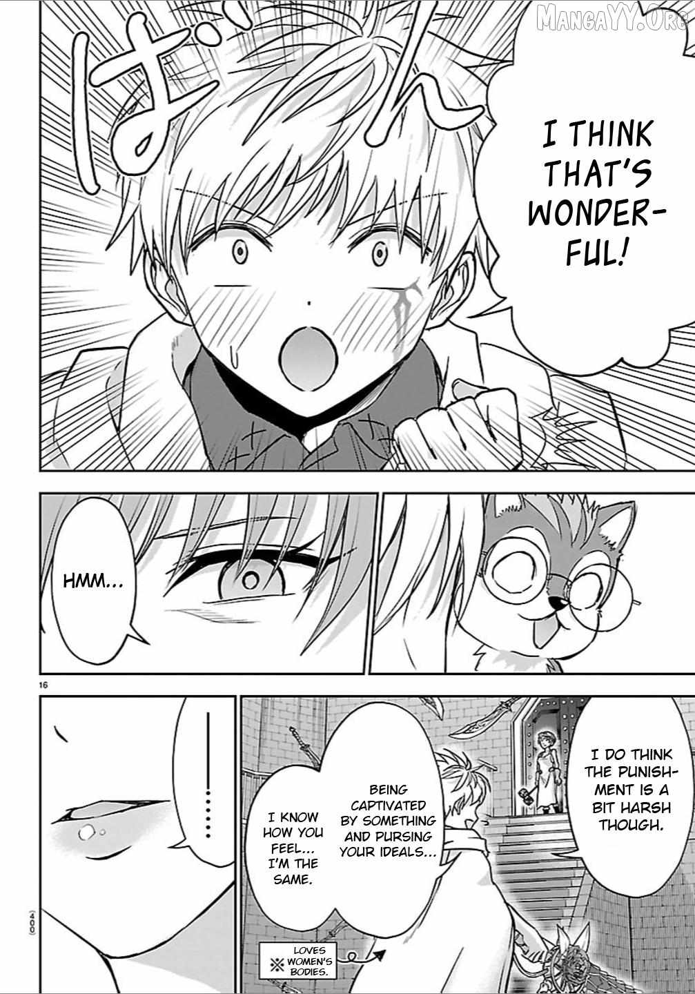 Cherry Hero and the "Holy" Sword Chapter 56 - Page 16 in English