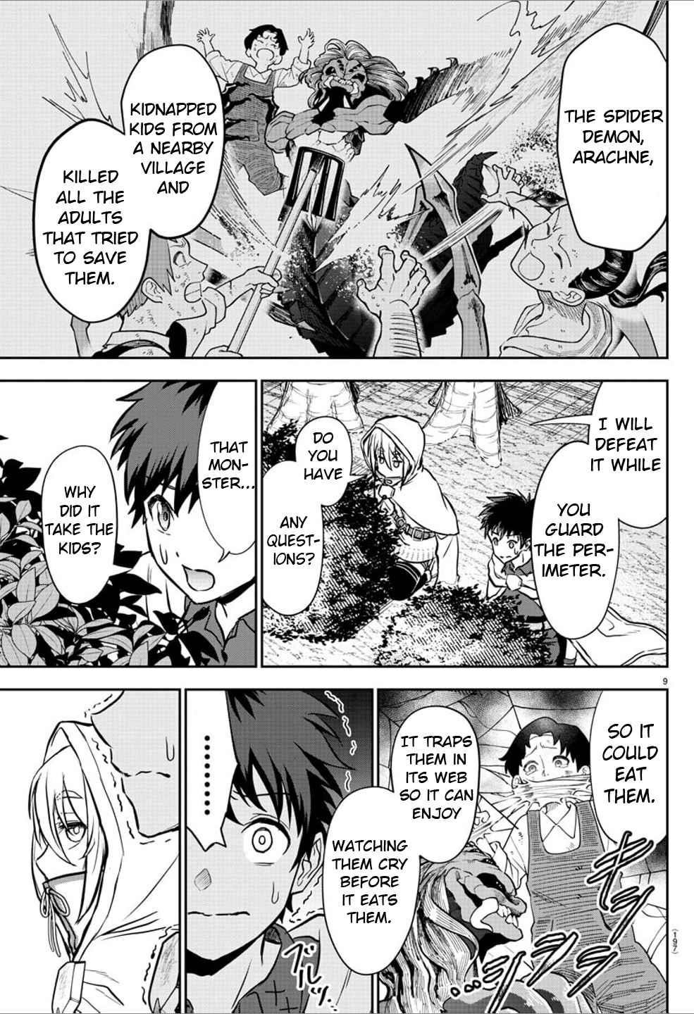 Cherry Hero and the "Holy" Sword Chapter 6 - Page 9 in English