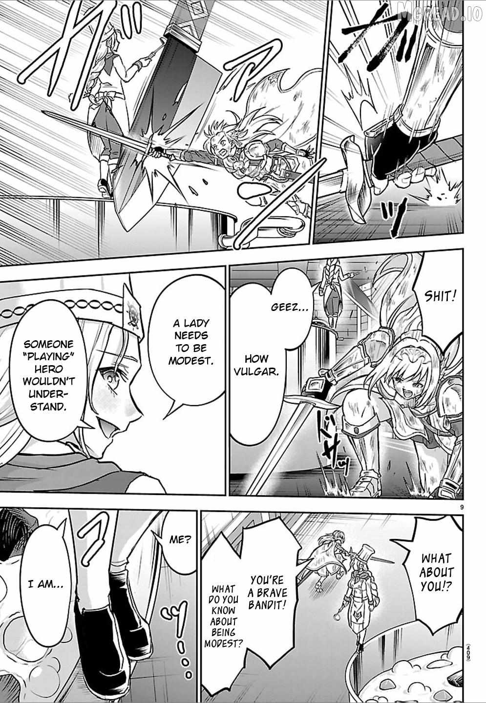 Cherry Hero and the "Holy" Sword Chapter 61 - Page 9 in English
