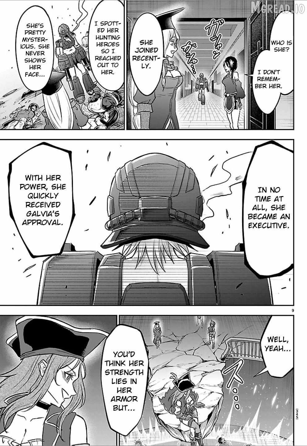 Cherry Hero and the "Holy" Sword Chapter 64 - Page 9 in English