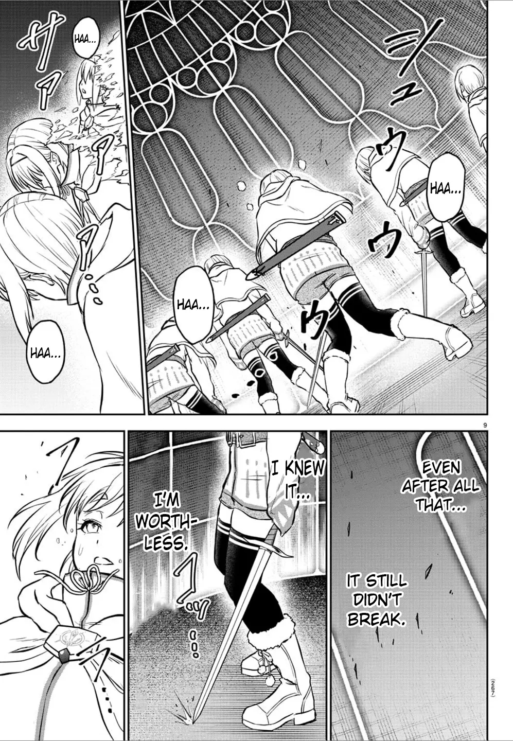 Cherry Hero and the "Holy" Sword Chapter 7 - Page 9 in English
