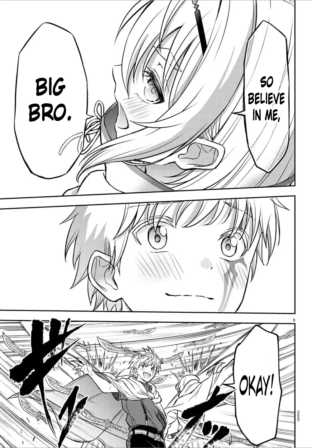Cherry Hero and the "Holy" Sword Chapter 8 - Page 9 in English