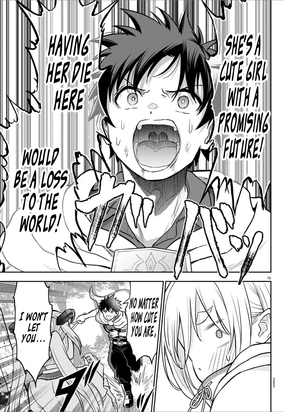 Cherry Hero and the "Holy" Sword Chapter 9 - Page 15 in English