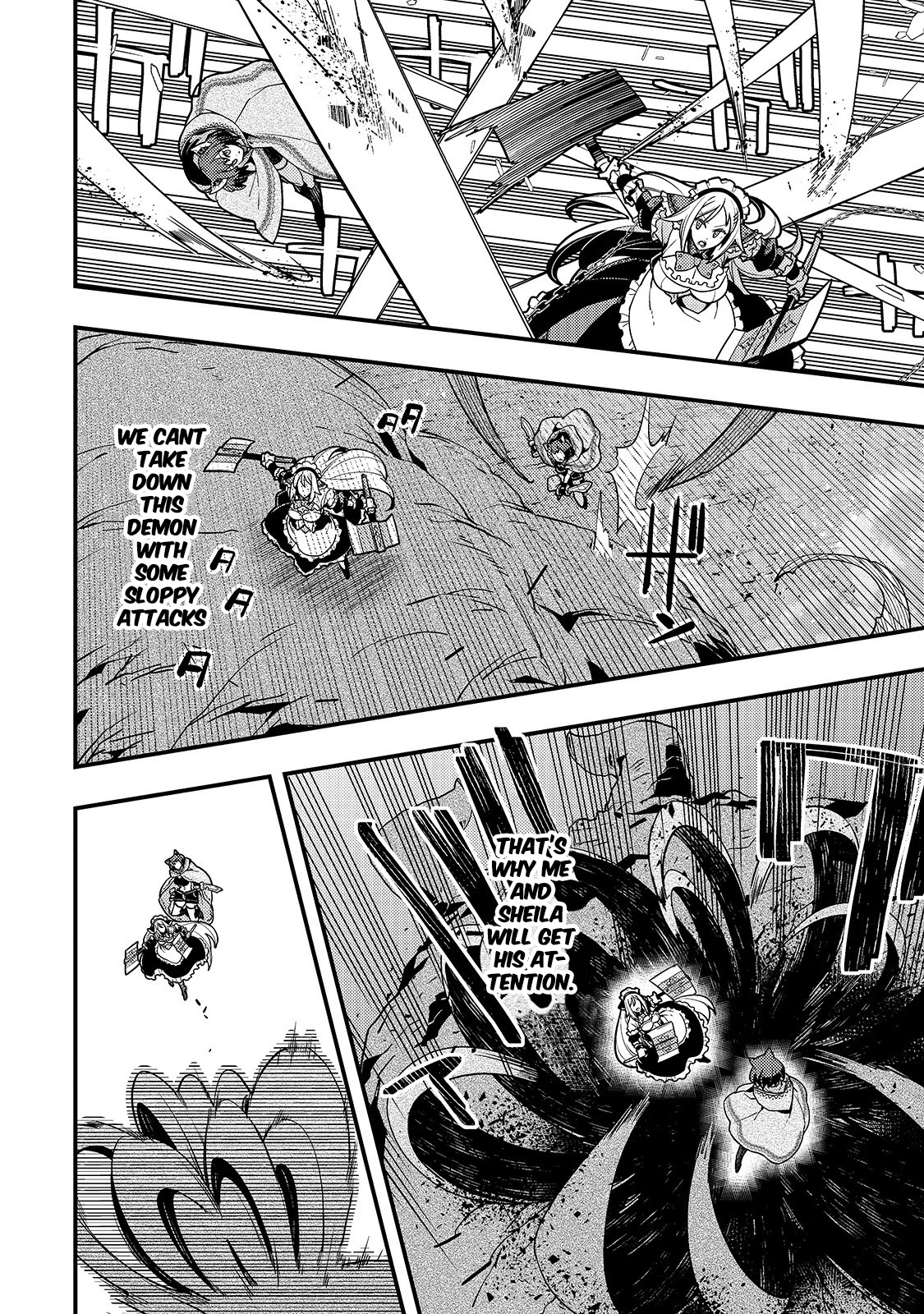 Kyoukai Meikyuu To Ikai No Majutsushi Chapter 32 - Page 12 in English