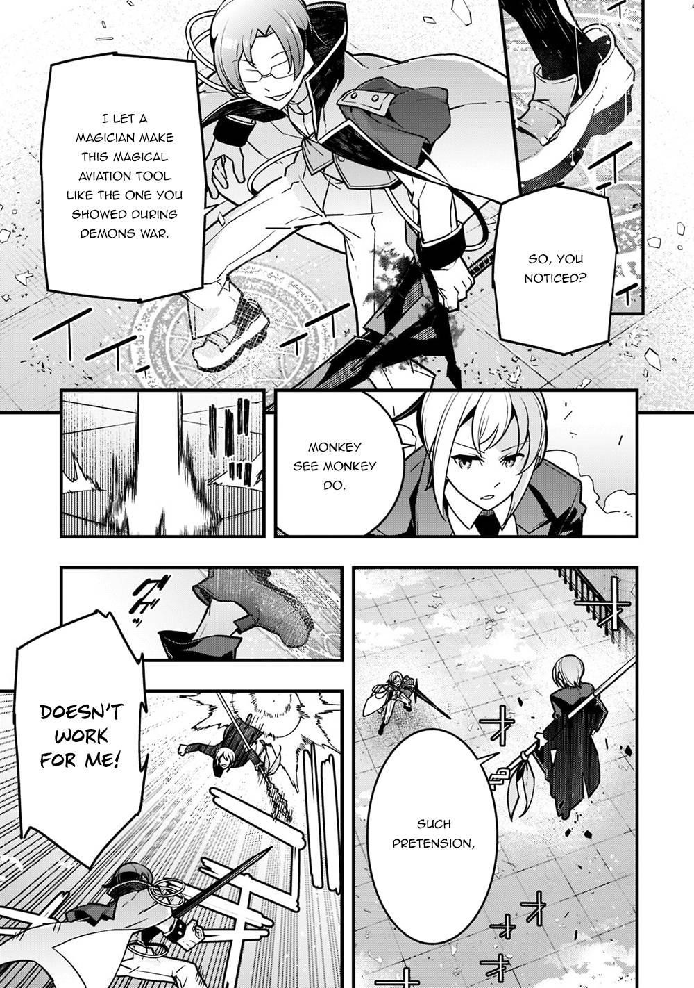 Kyoukai Meikyuu To Ikai No Majutsushi Chapter 44 - Page 19 in English