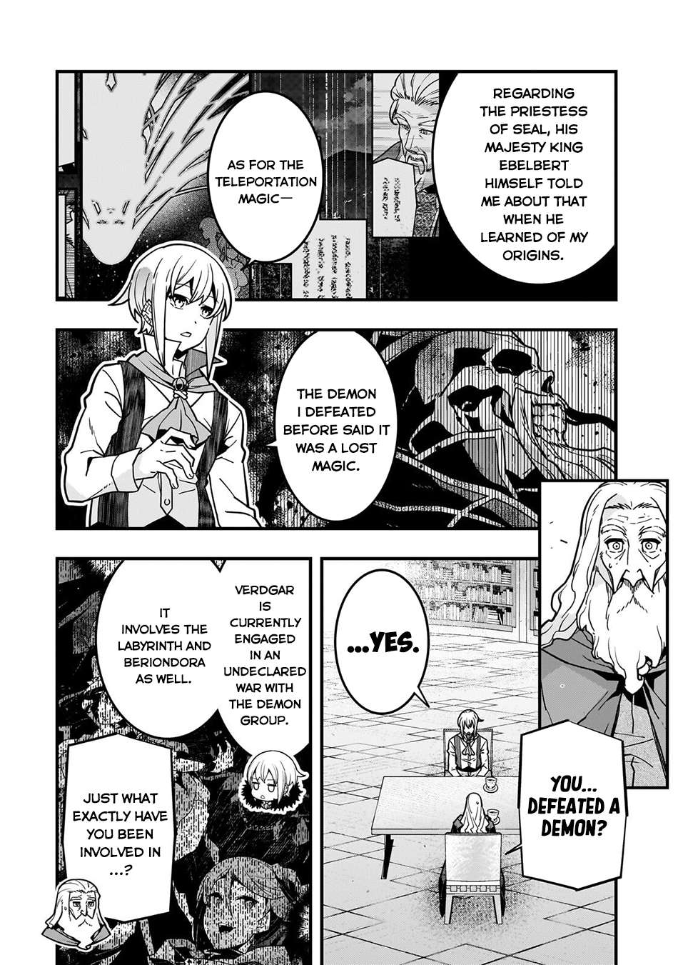 Kyoukai Meikyuu To Ikai No Majutsushi Chapter 91 - Page 17 in English
