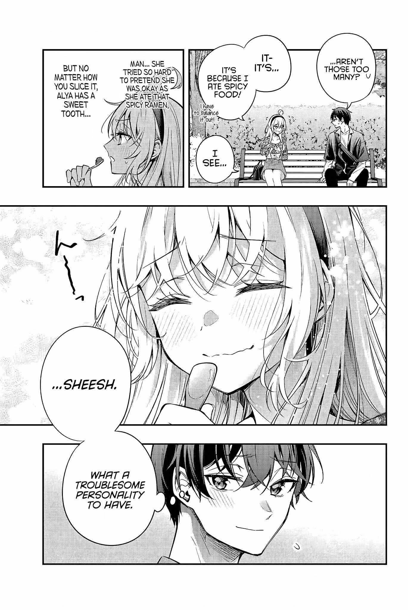 Alya Sometimes Hides Her Feelings In Russian Chapter 22 - Page 15 in English