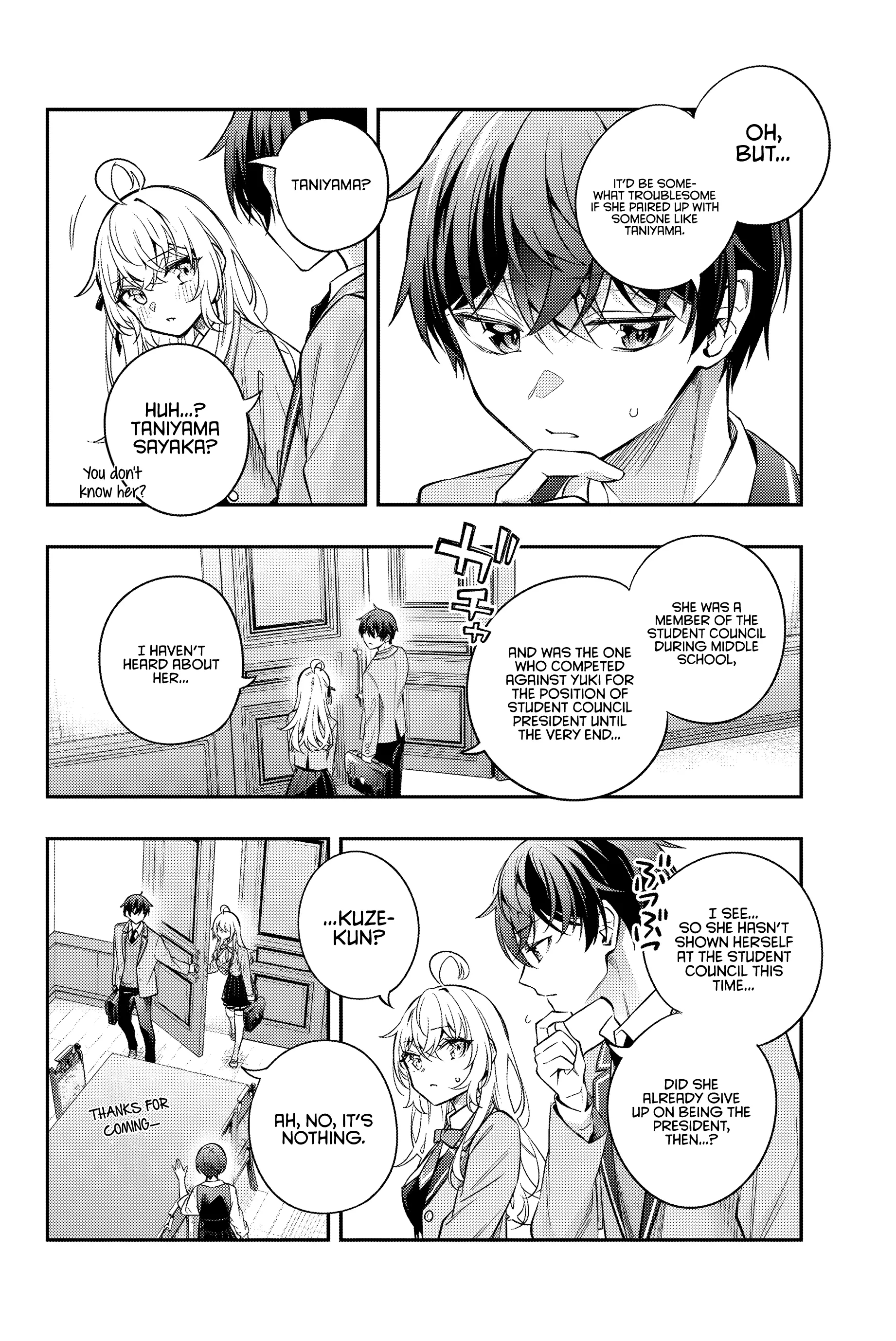 Alya Sometimes Hides Her Feelings In Russian Chapter 42 - Page 12 in English