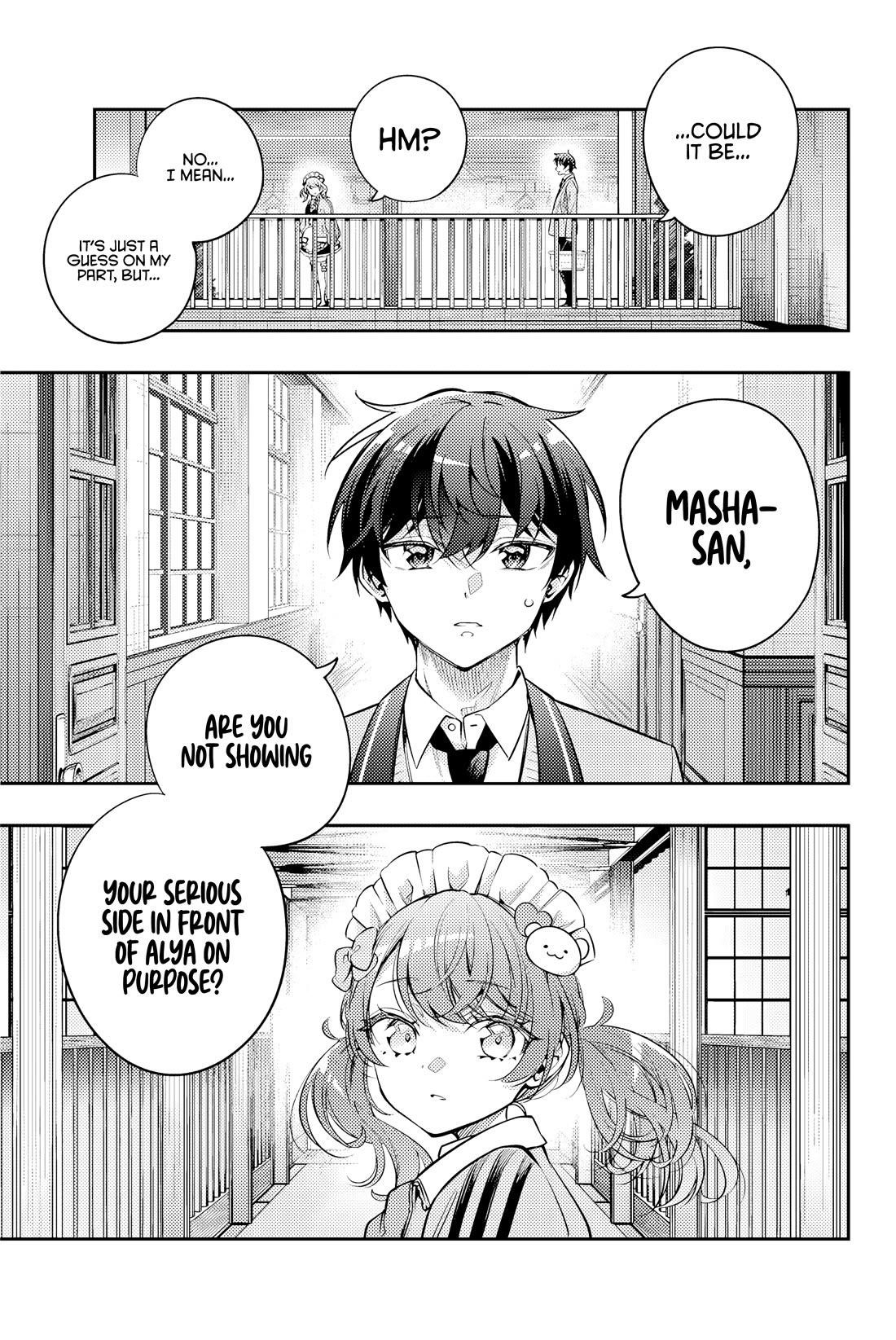 Alya Sometimes Hides Her Feelings In Russian Chapter 50 - Page 10 in English