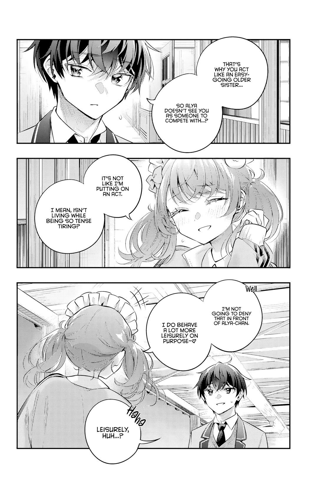 Alya Sometimes Hides Her Feelings In Russian Chapter 50 - Page 13 in English
