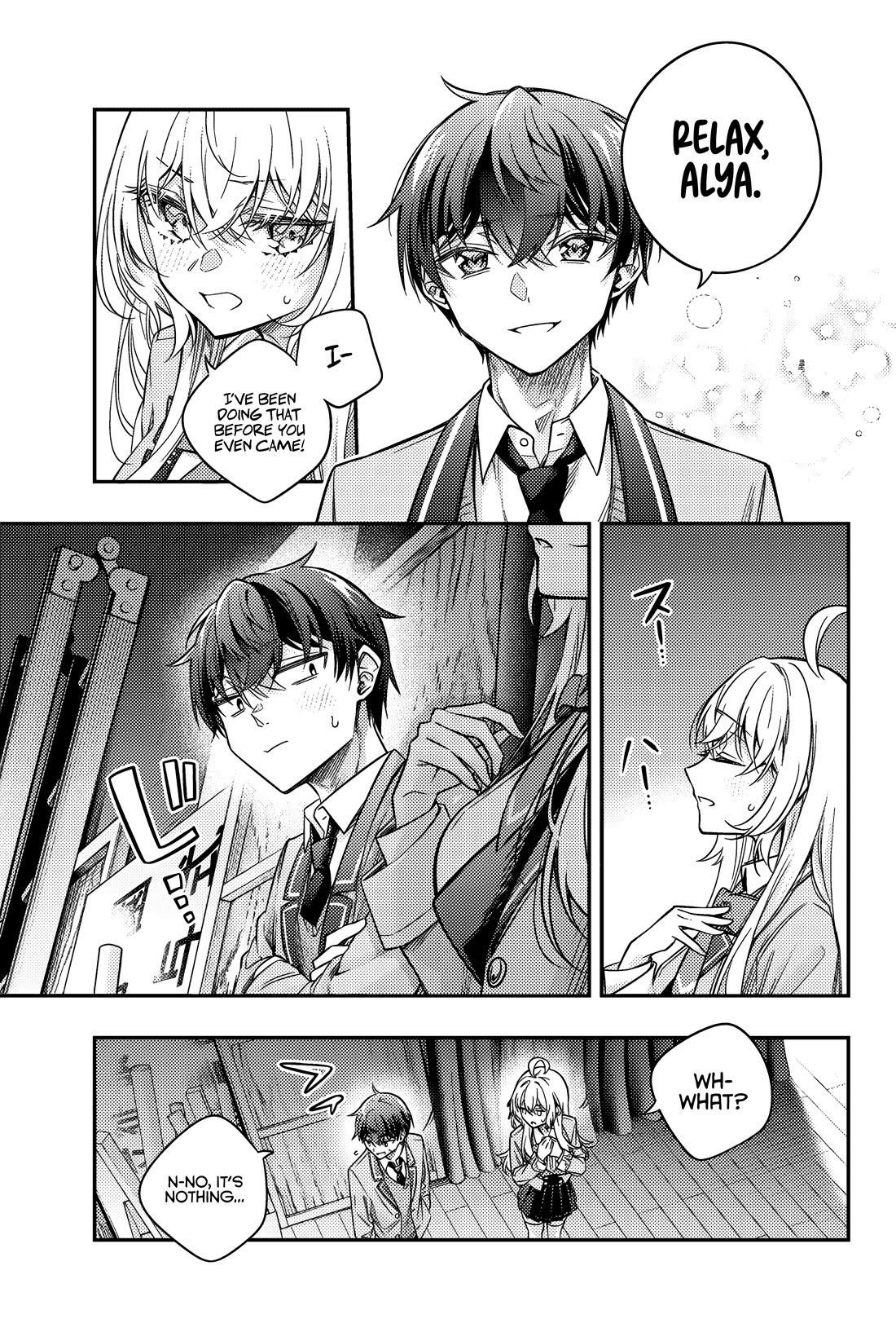 Alya Sometimes Hides Her Feelings In Russian Chapter 58 - Page 10 in English