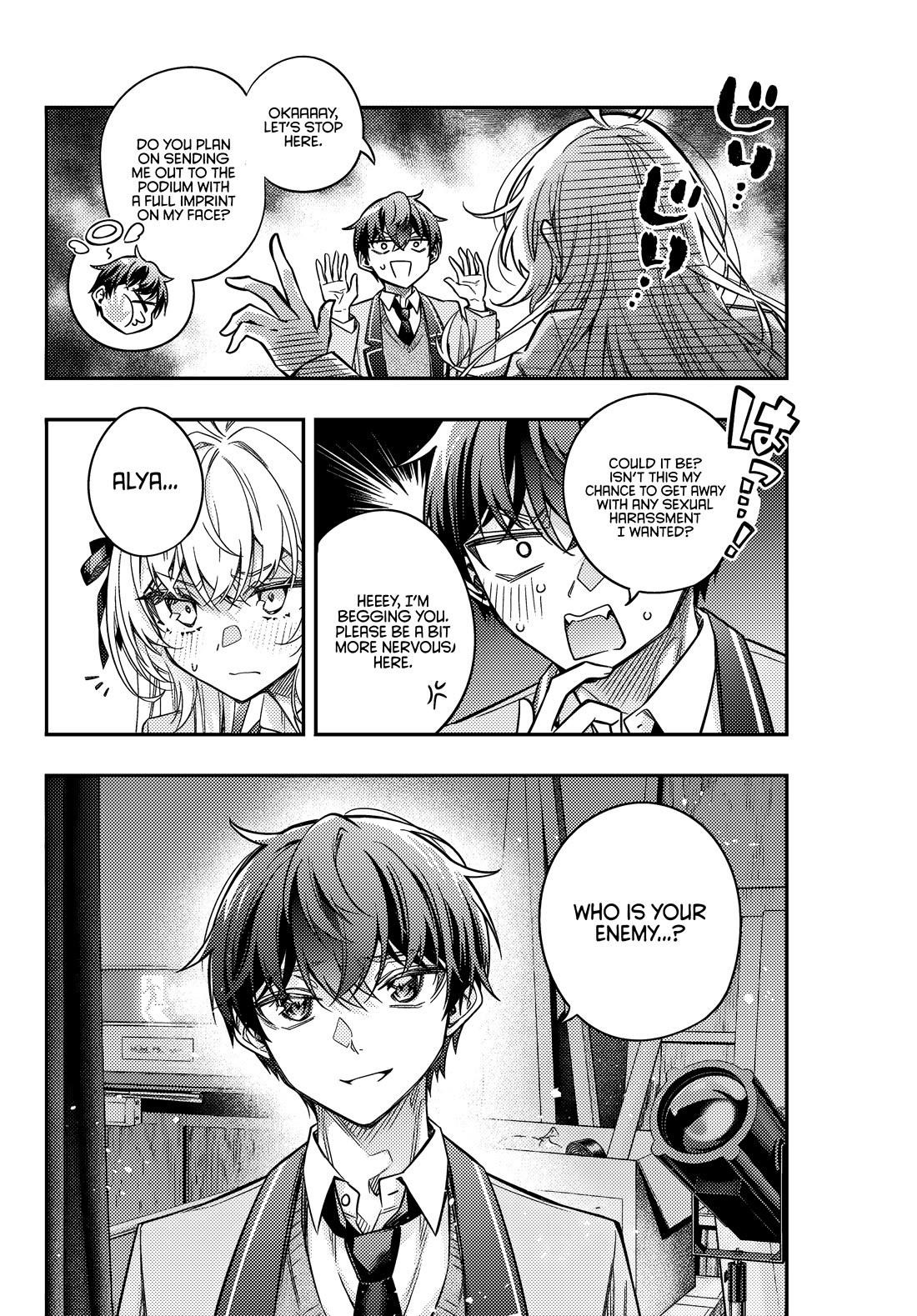 Alya Sometimes Hides Her Feelings In Russian Chapter 58 - Page 13 in English