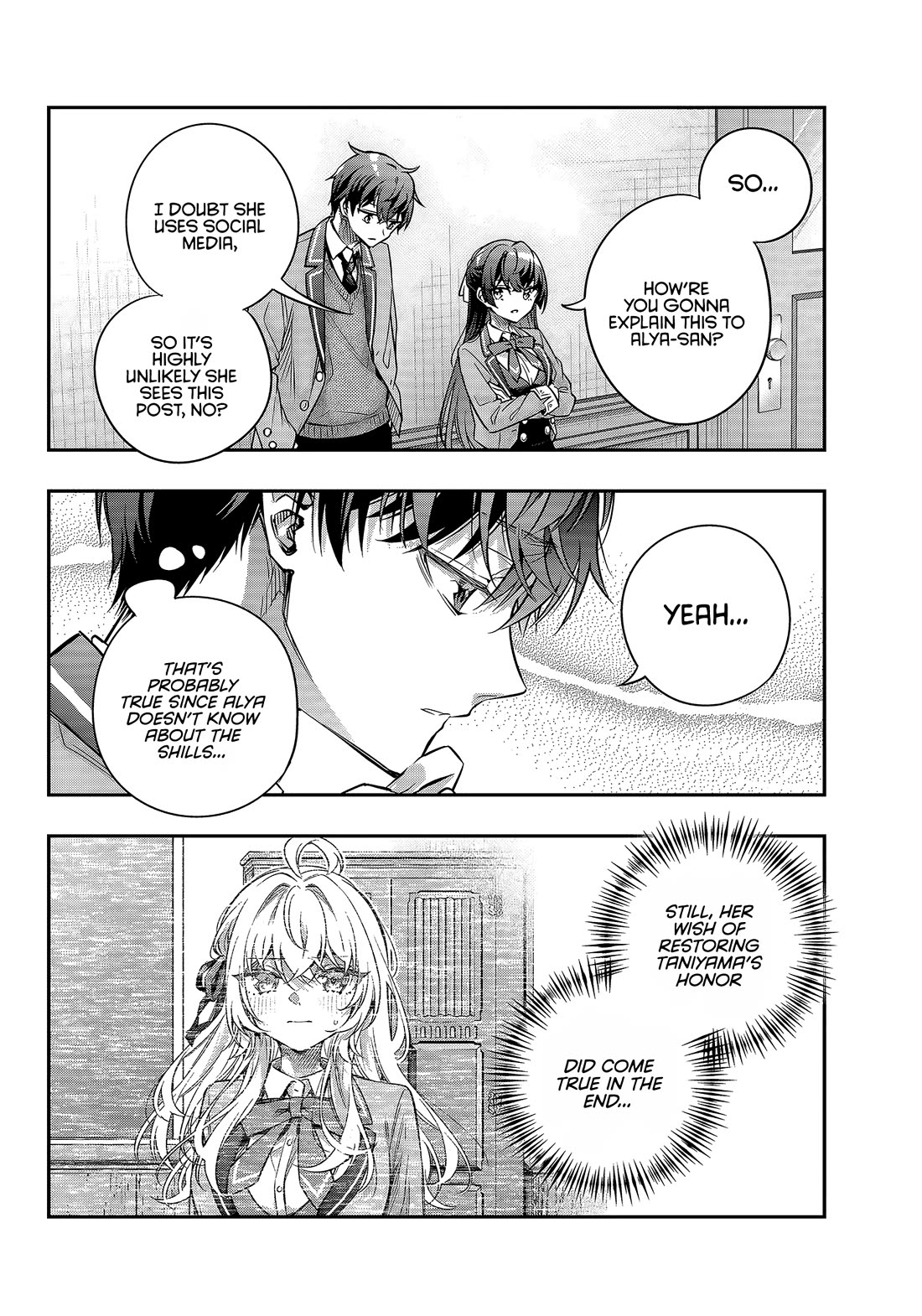 Alya Sometimes Hides Her Feelings In Russian Chapter 76 - Page 12 in English
