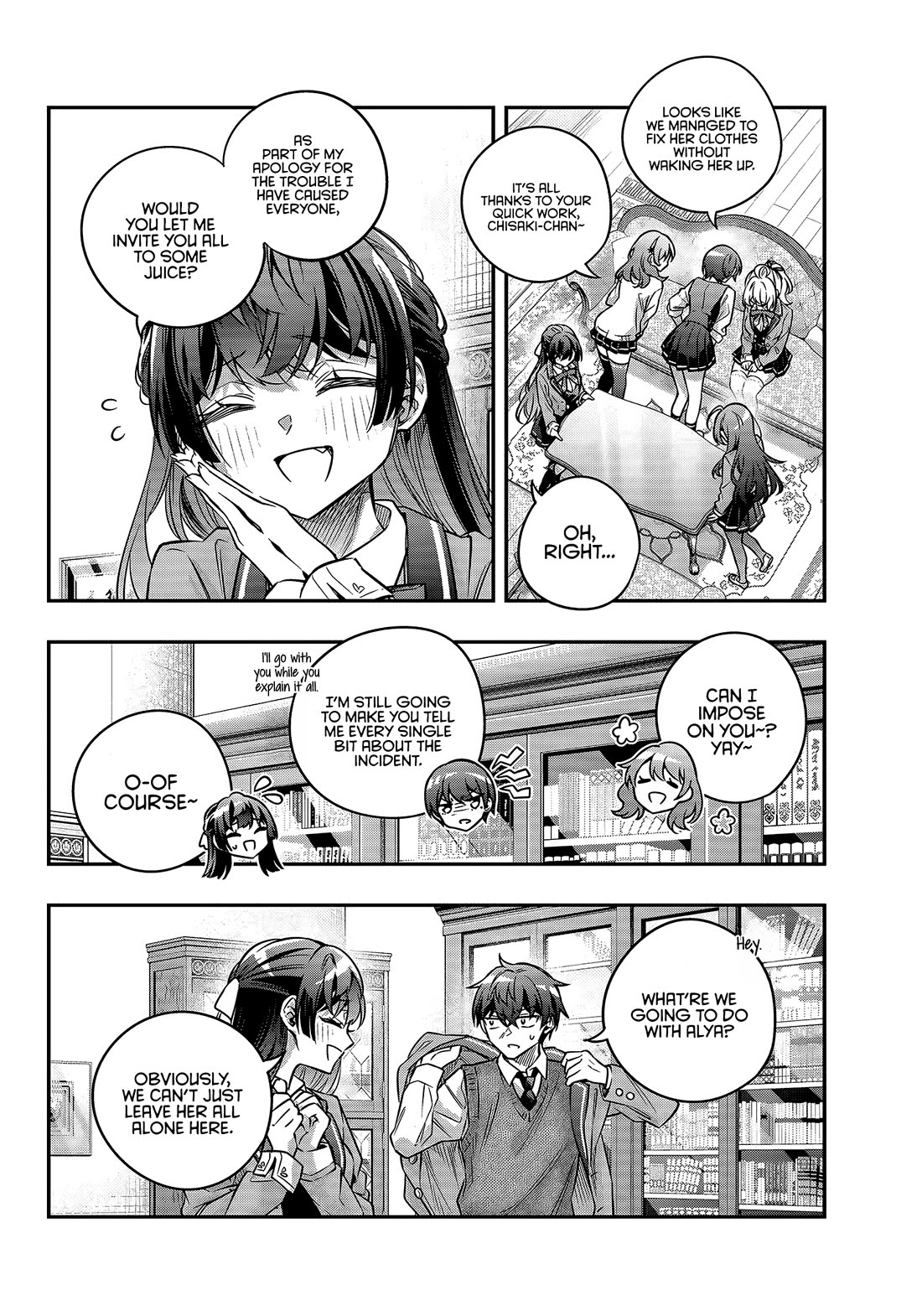 Alya Sometimes Hides Her Feelings In Russian Chapter 79 - Page 10 in English