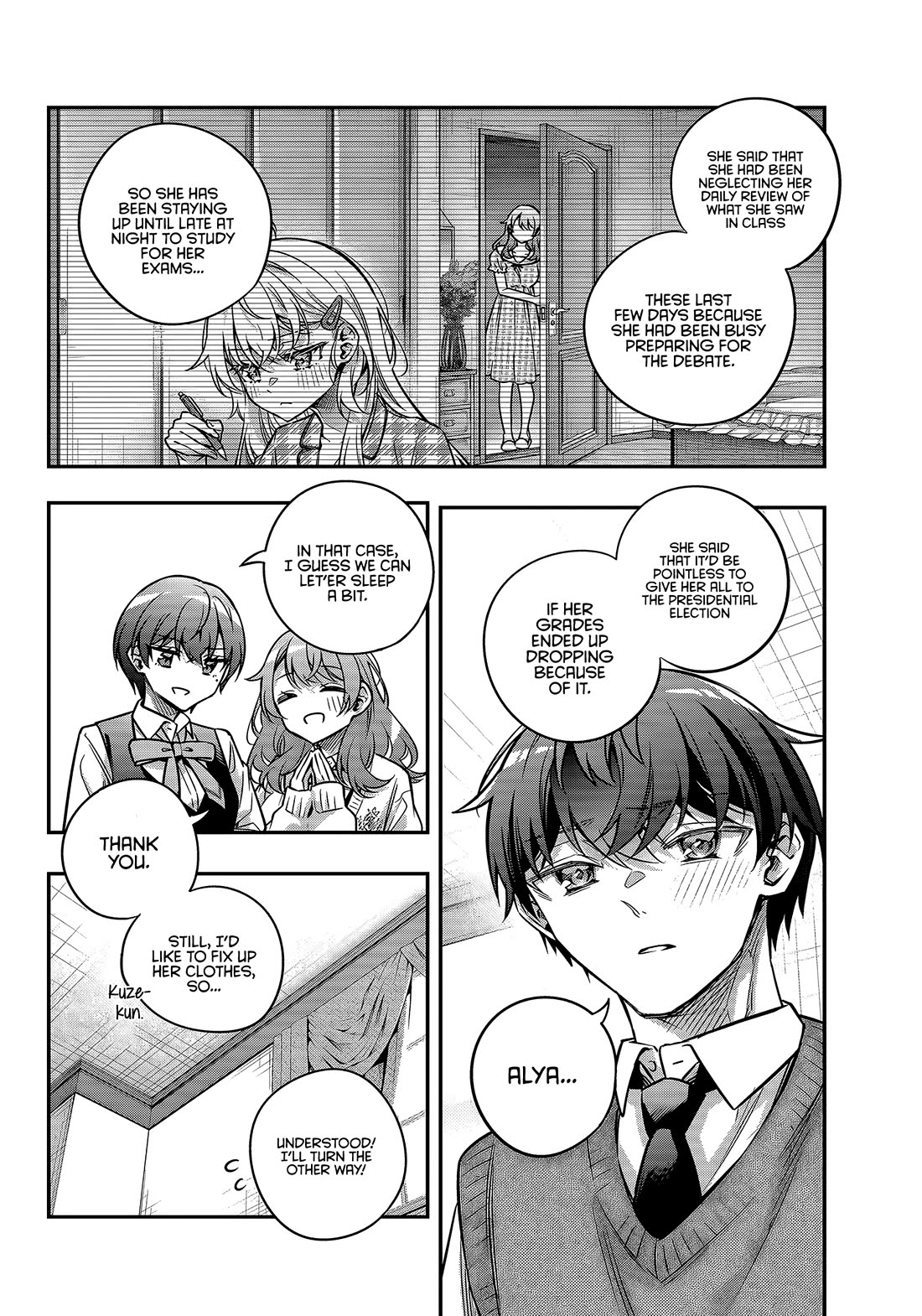 Alya Sometimes Hides Her Feelings In Russian Chapter 79 - Page 8 in English
