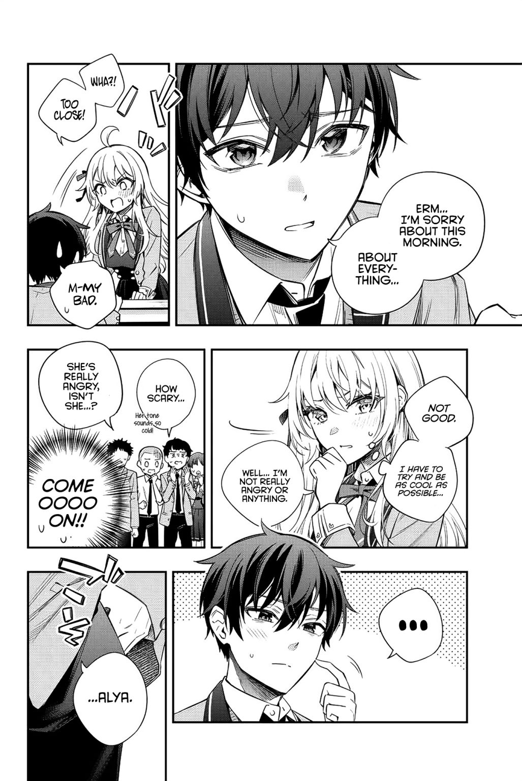 Alya Sometimes Hides Her Feelings In Russian Chapter 8 - Page 4 in English