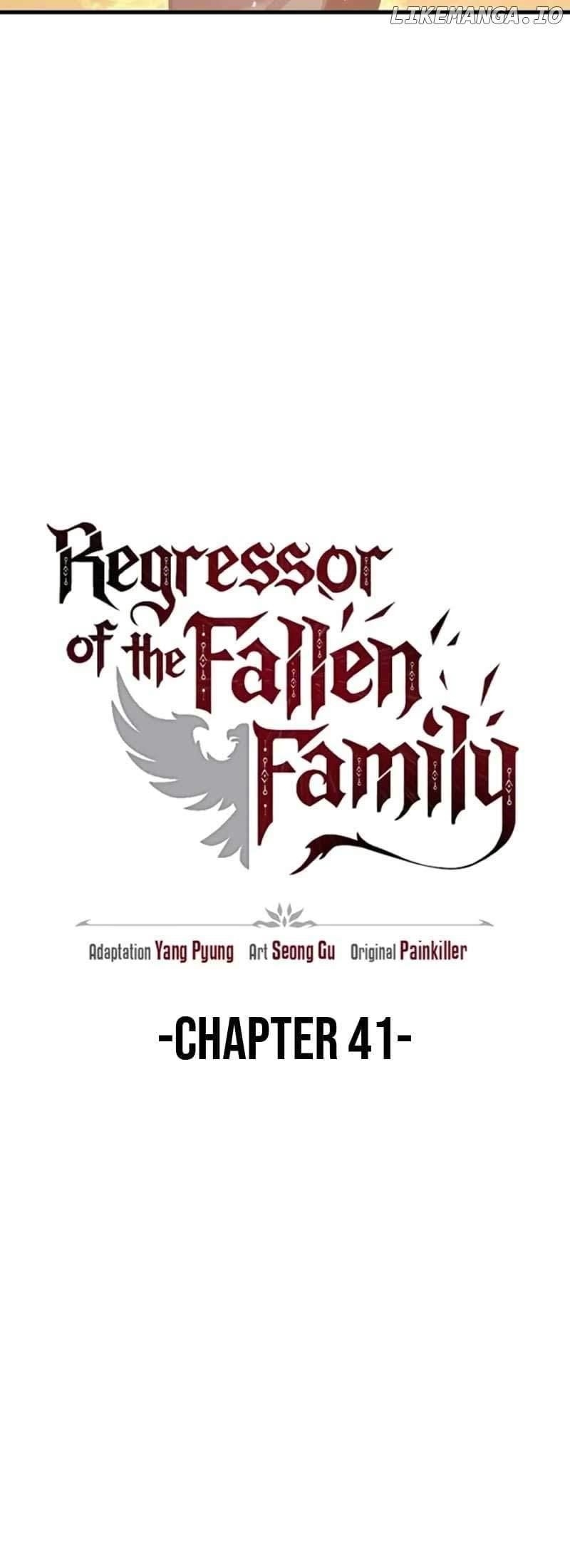 Regressor of the Fallen Family Chapter 41 - Page 11 in English