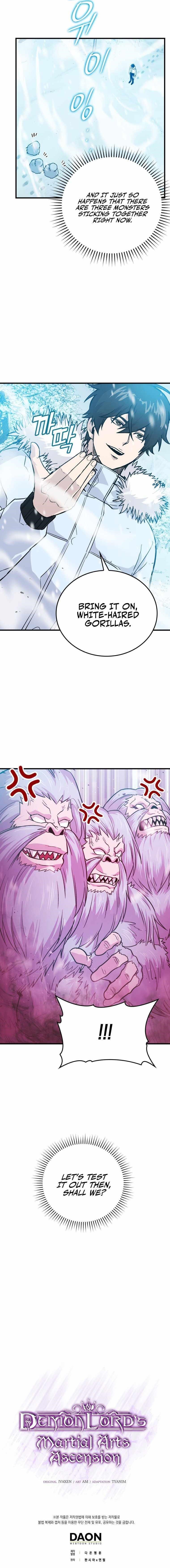 The Demon Lord Levels Up With Martial Arts Chapter 12 - Page 14 in English