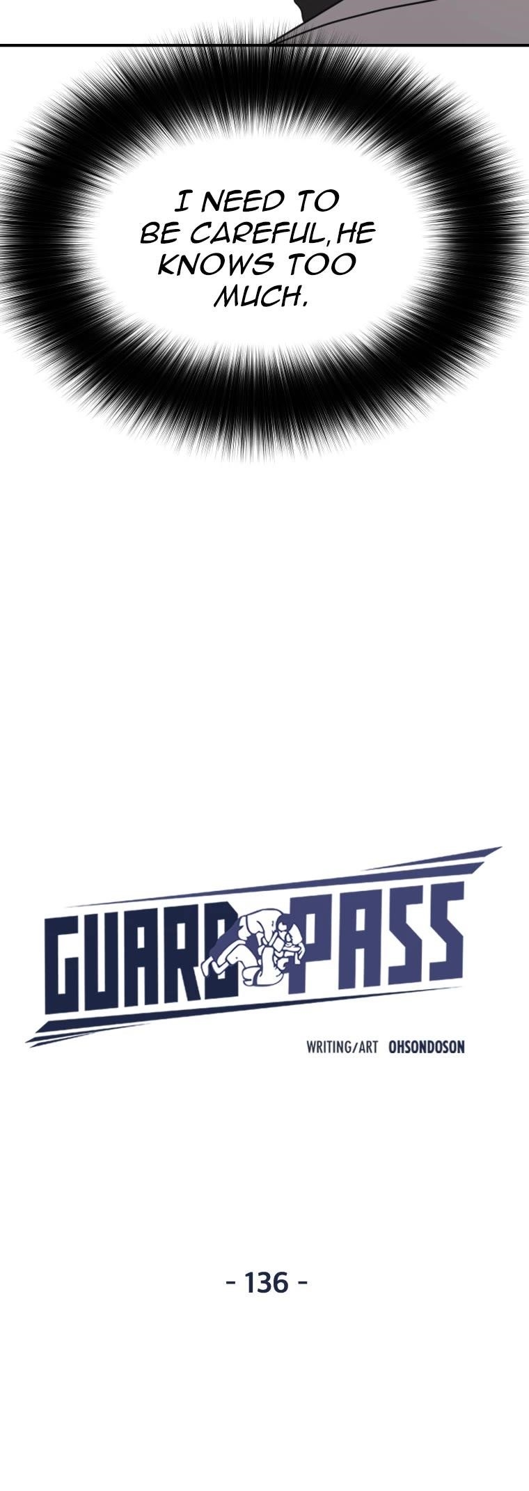 Guard Pass Chapter 136 - Page 8 in English