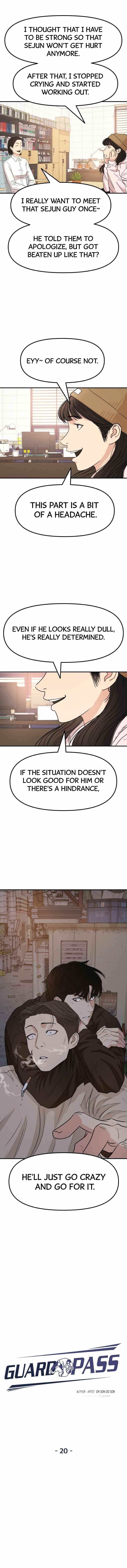 Guard Pass Chapter 20 - Page 3 in English