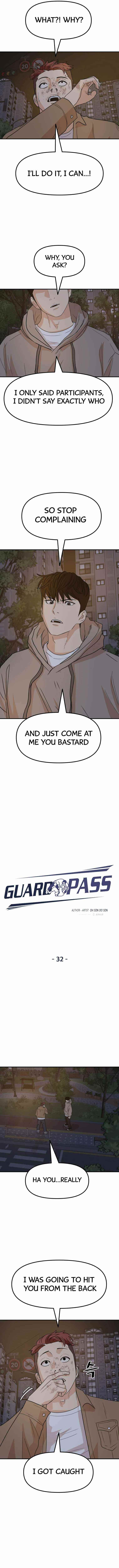 Guard Pass Chapter 32 - Page 5 in English