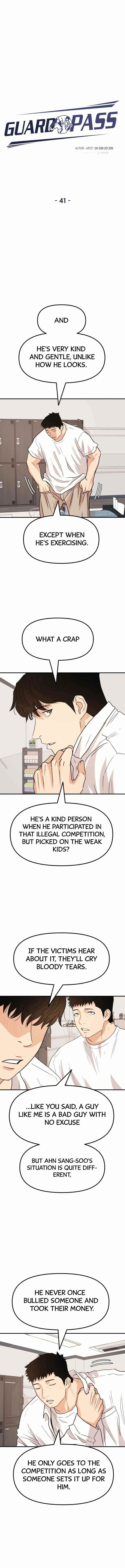 Guard Pass Chapter 41 - Page 4 in English