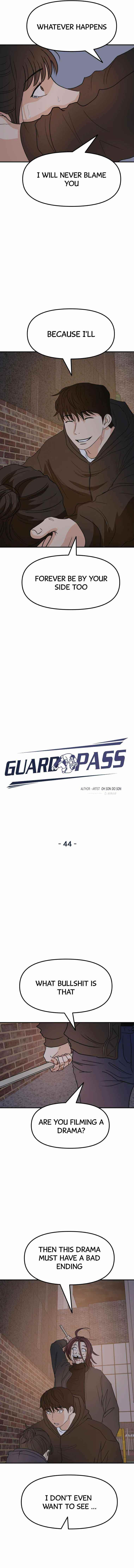 Guard Pass Chapter 44 - Page 7 in English